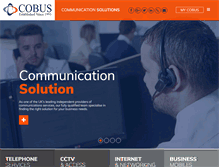 Tablet Screenshot of cobus.co.uk